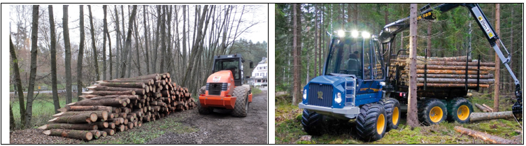 Figure 8: L’accès aux chemins forestiers et agricoles est réservé aux engins utilisés dans le cadre de travaux d’entretien et d’exploitation forestiers et agricoles.